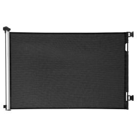 Retractable Baby Gate, Extends to 57 inch Wide, 38.5 inch Tall, with Security Lock, Easy to Use, Walk Through Without Tripping